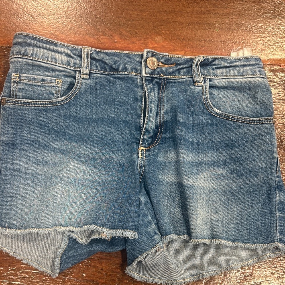 Zara Classic Blue Jean Shorts
